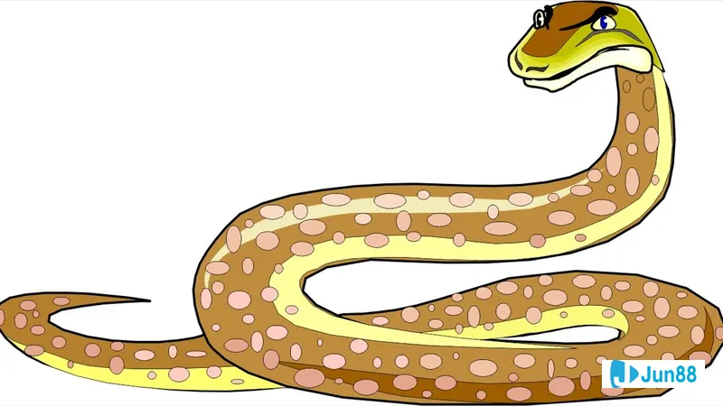 Trăn nằm trên cành cây Trăn nằm trên cành cây