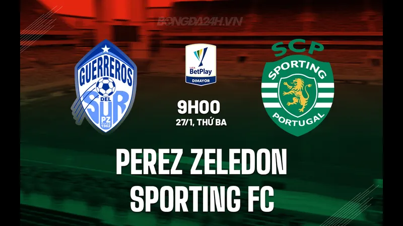 Cầu thủ Zeledon và Sporting FC tranh chấp bóng trên sân - Phân tích chiến